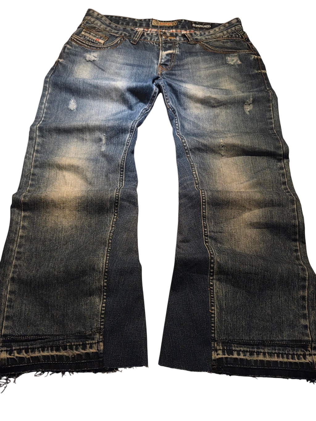 Custom R3VIVED bootcut jeans "diesel"