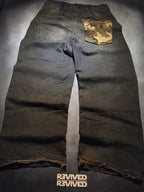 Custom R3VIVED baggy jeans "Jaded London colossus"