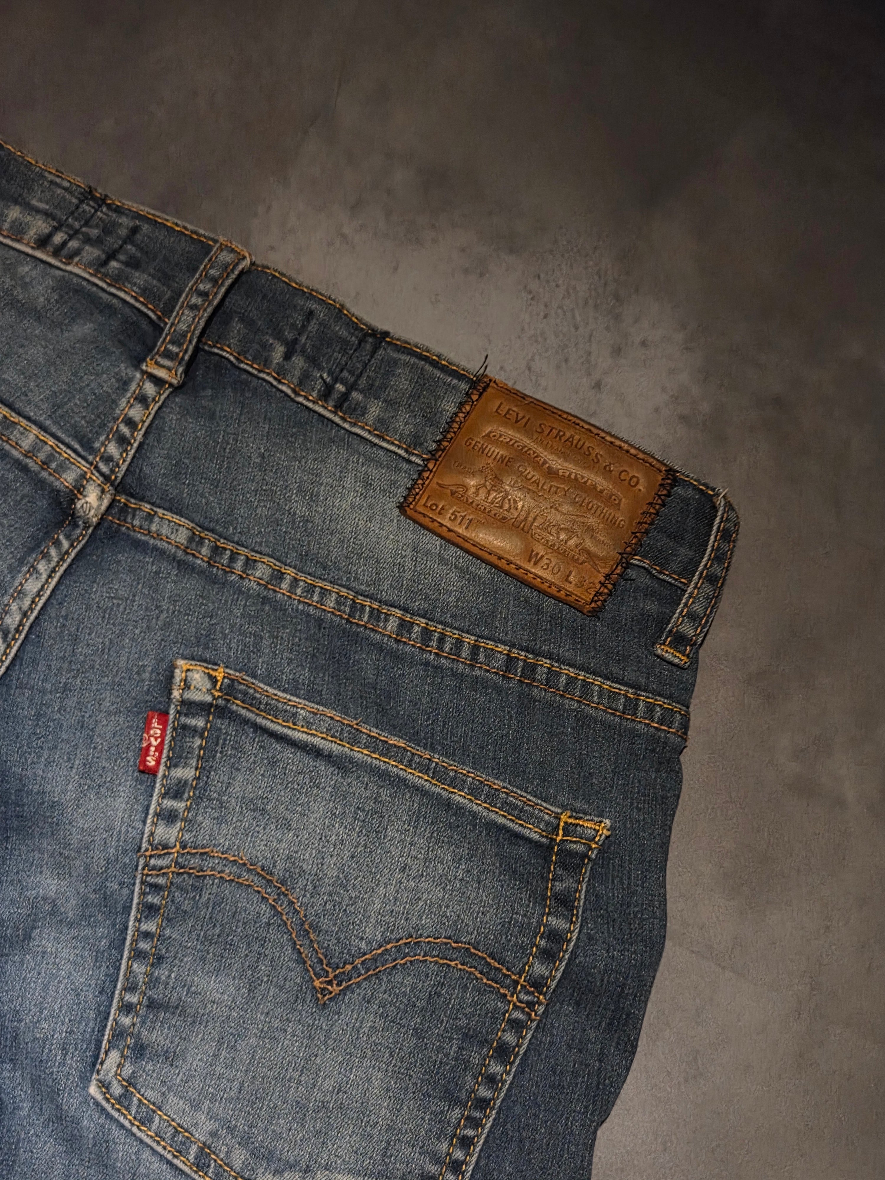 Custom R3VIVED bootcut jeans "LEVIS 511"