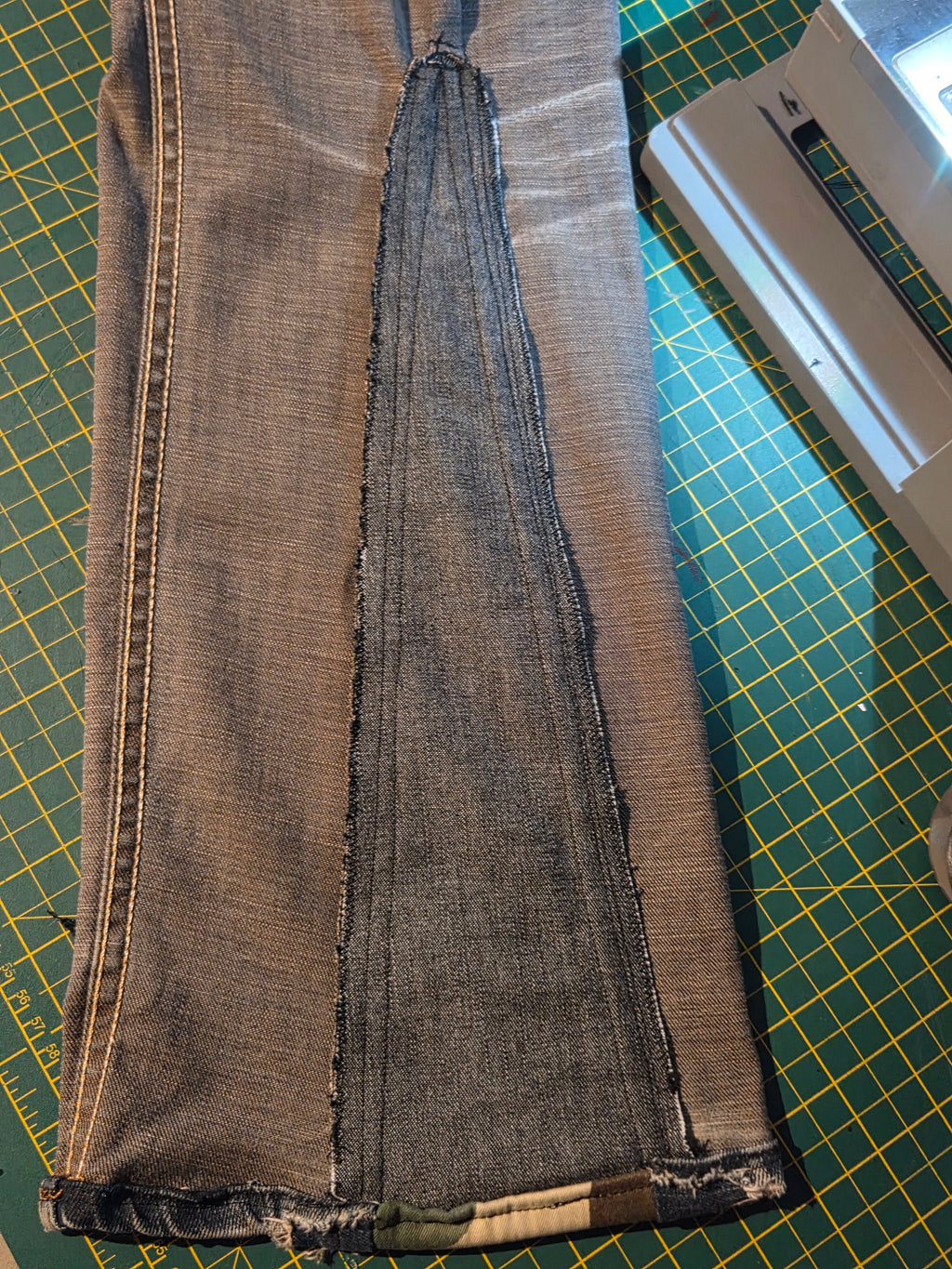 Custom levi bootcut jeans