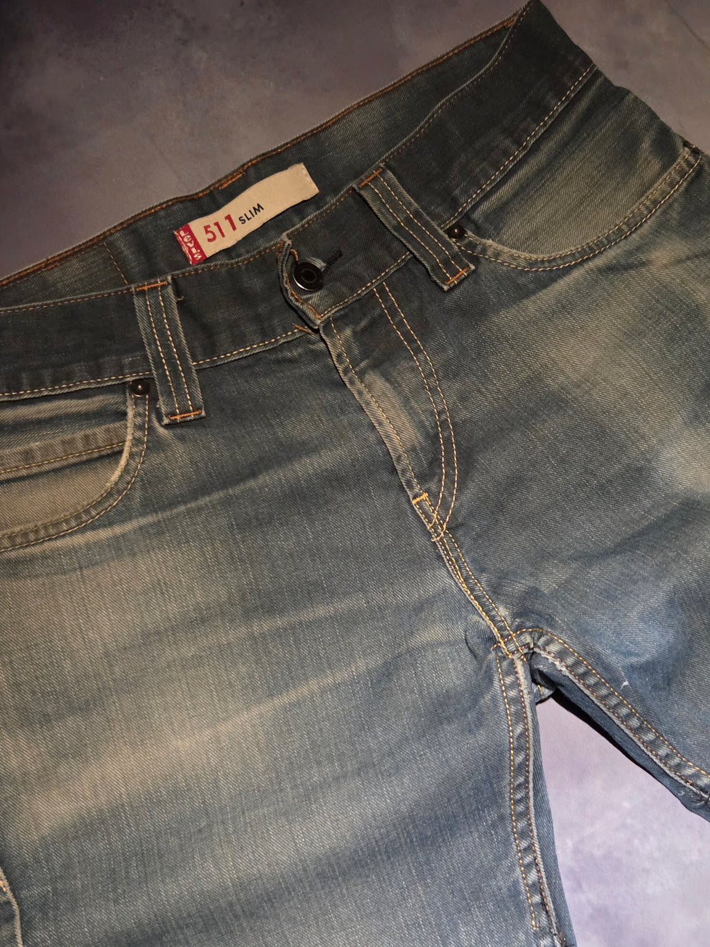Custom R3VIVED bootcut jeans "LEVI'S 511"