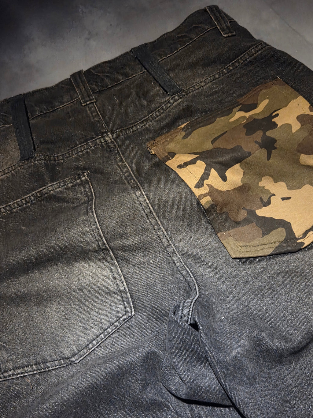 Custom R3VIVED baggy jeans "Jaded London colossus"