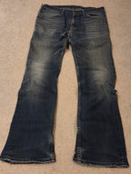 Custom levi bootcut jeans