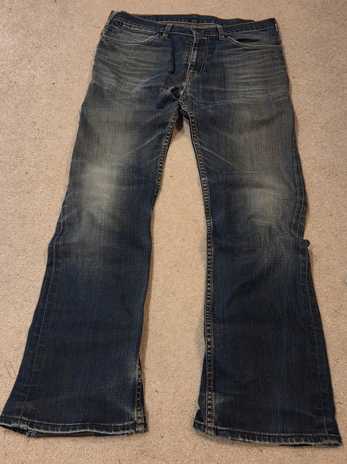 Custom levi bootcut jeans