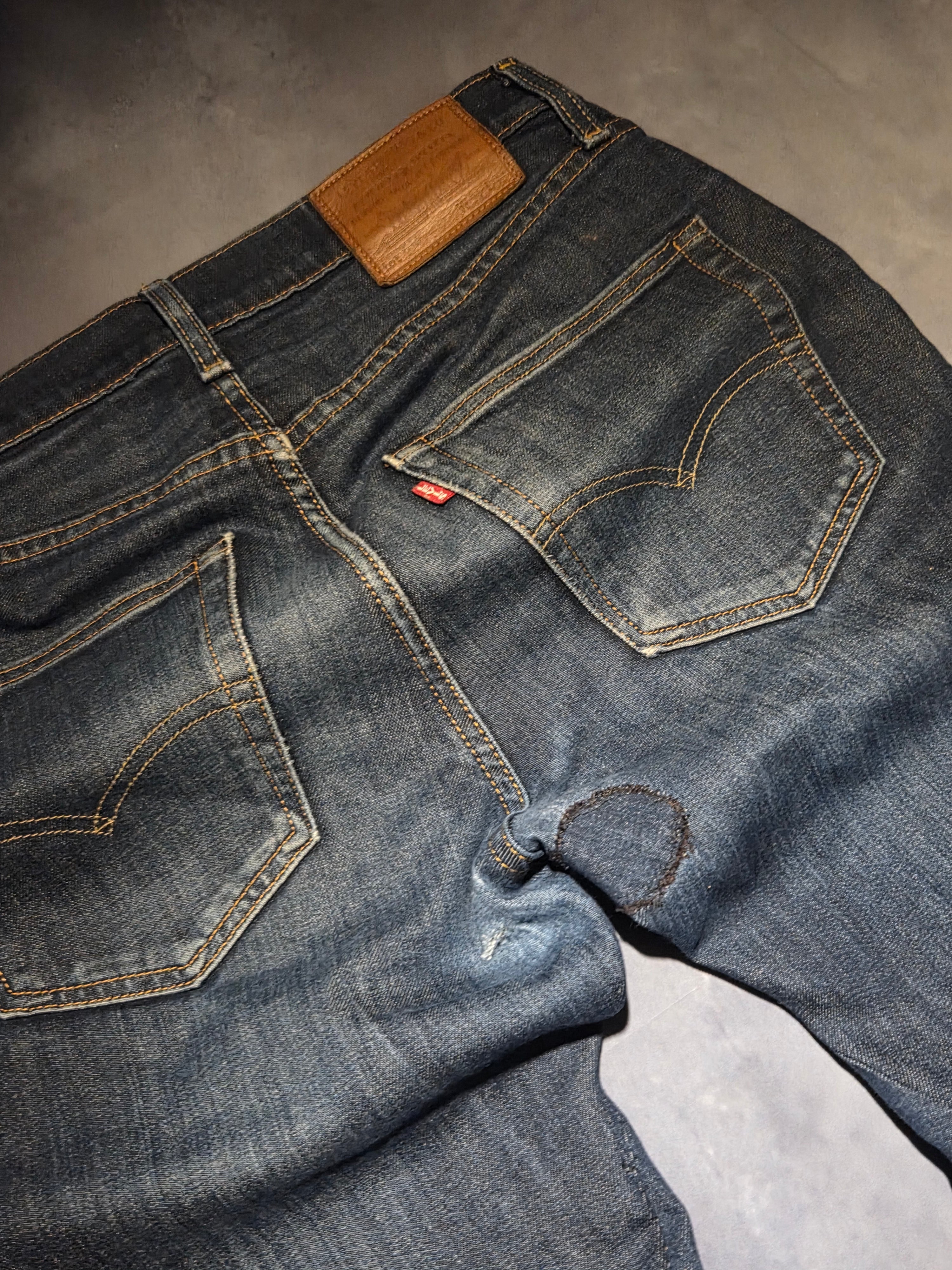 Custom R3VIVED bootcut jeans "levi 511"