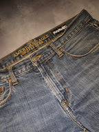 Custom R3VIVED bootcut jeans "American Eagle"