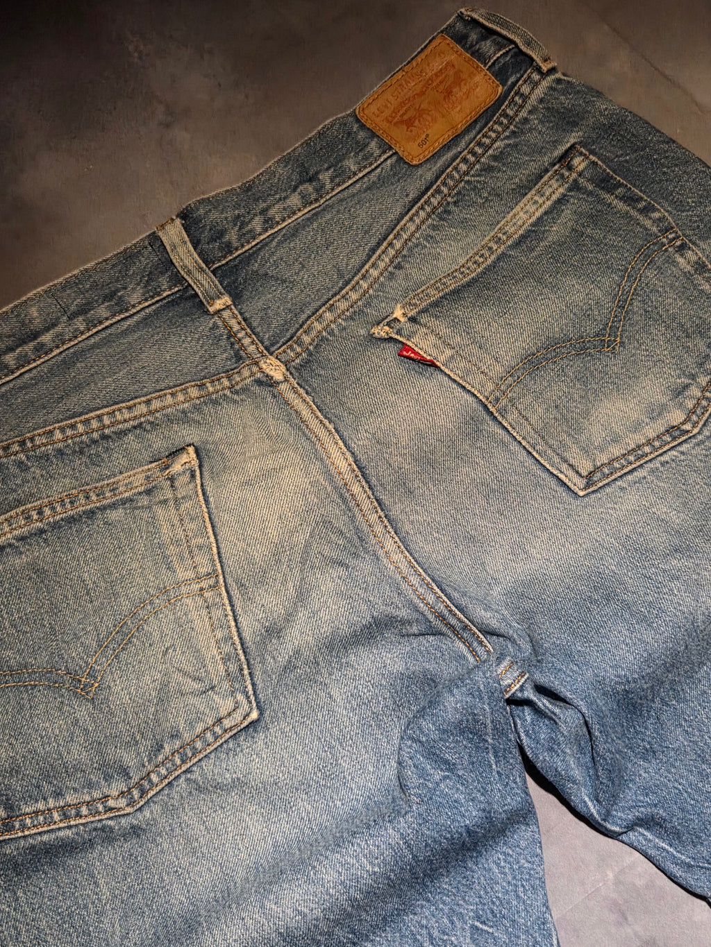 Custom R3VIVED bootcut jeans "LEVI'S 501"
