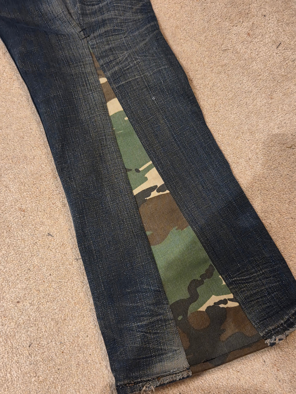 Custom levi bootcut jeans