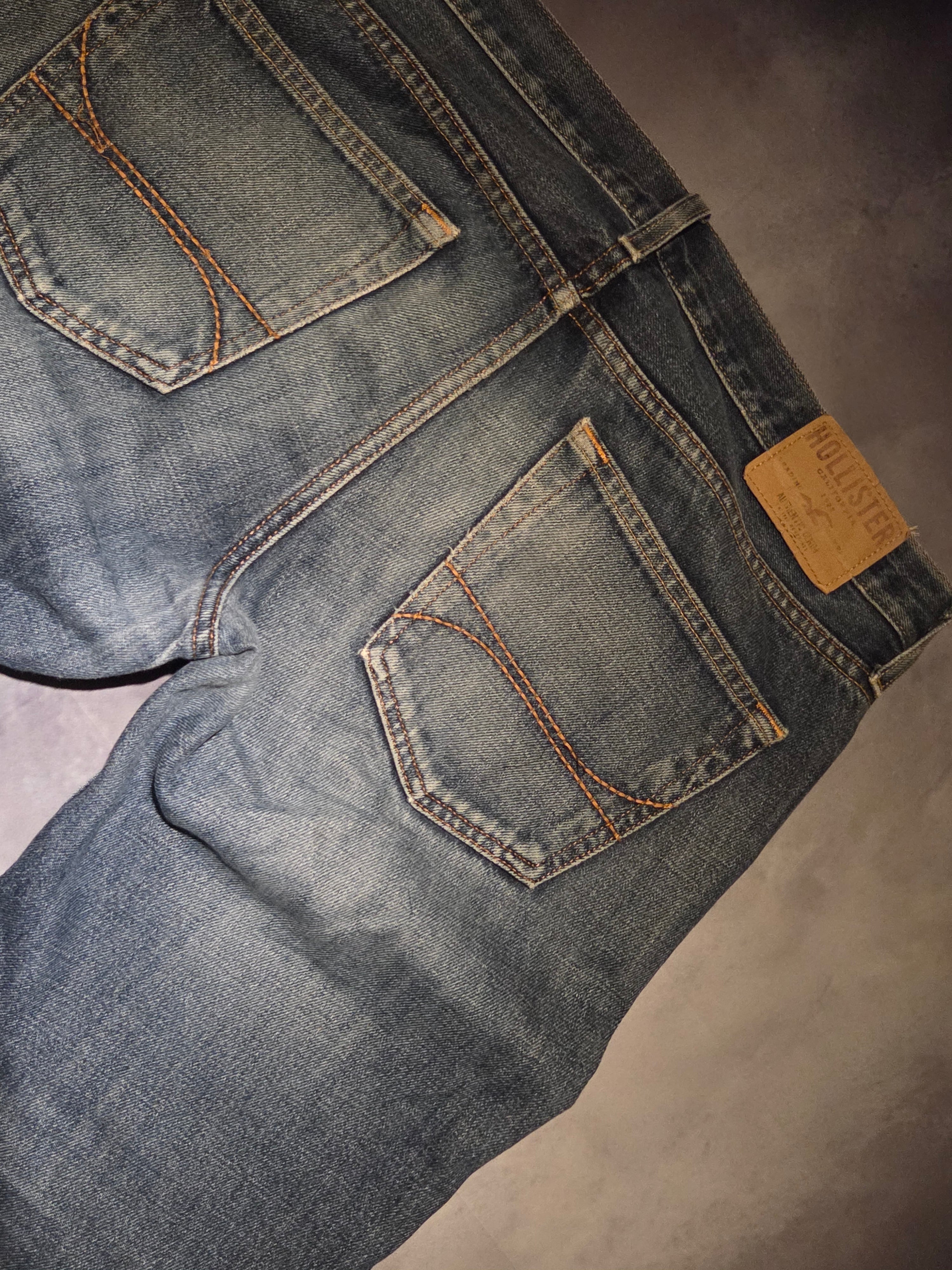 Custom hollister bootcut jeans