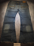 Custom R3VIVED bootcut jeans "American Eagle"