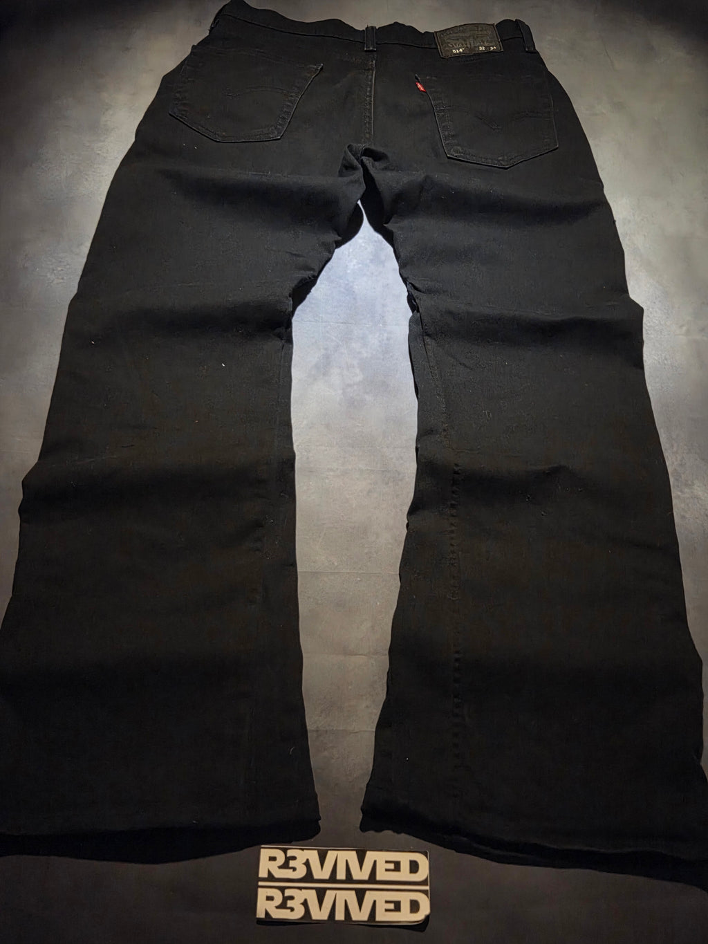 Custom R3VIVED bootcut jeans "LEVI'S 514"