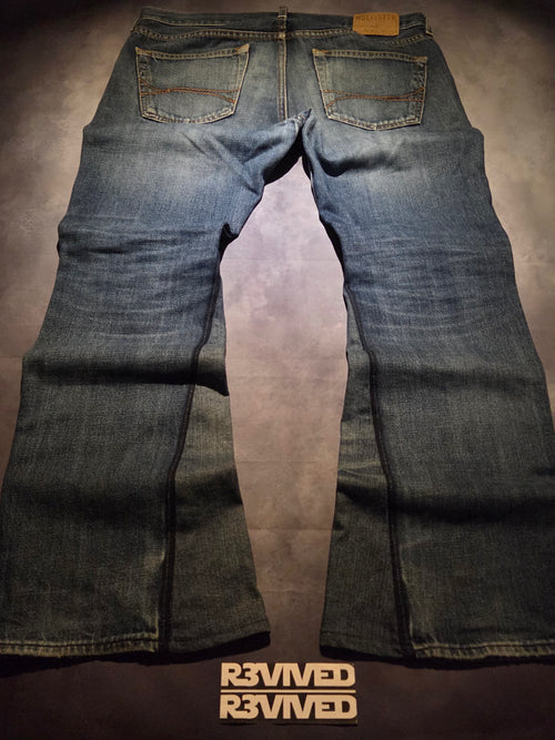 Custom hollister bootcut jeans