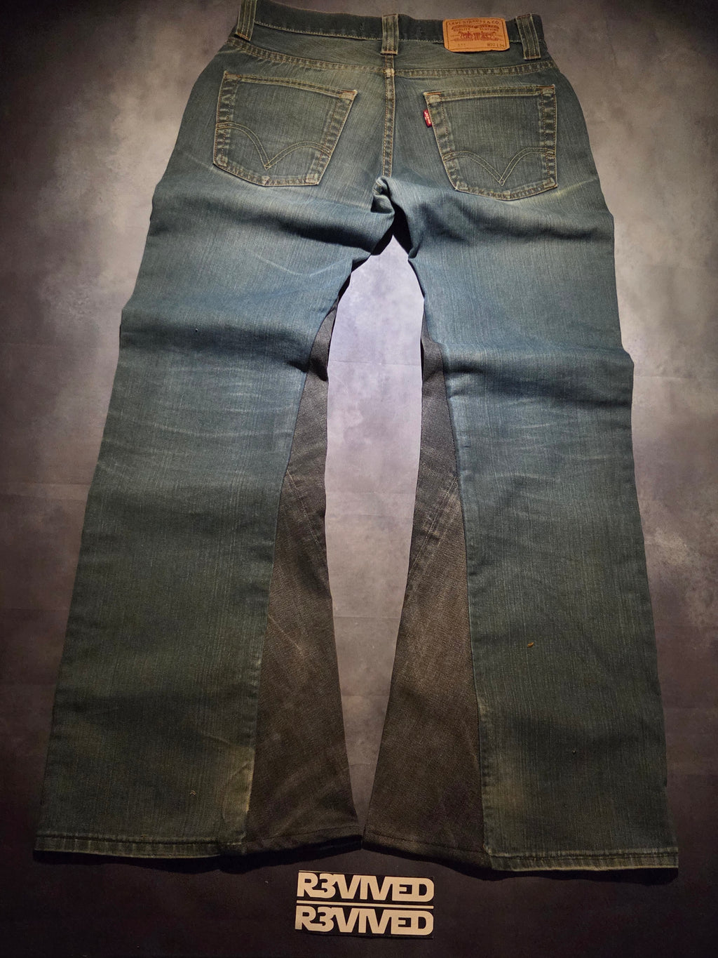 Custom R3VIVED bootcut jeans "LEVI'S 511"