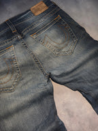 Custom R3VIVED bootcut jeans "true religion"