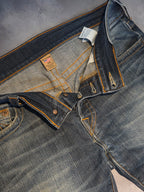 Custom R3VIVED bootcut jeans "true religion"